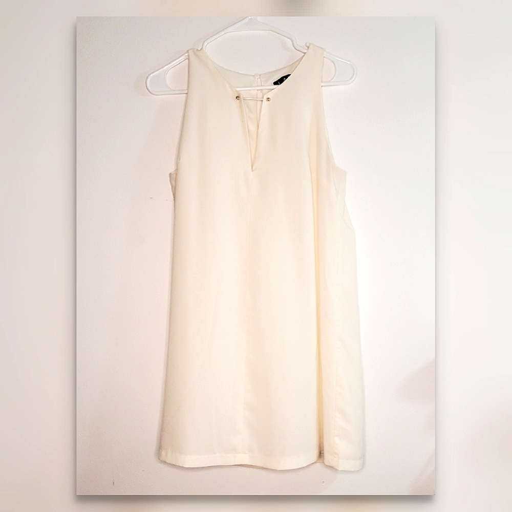 Off White Shift Dress